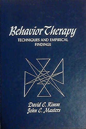 Beispielbild fr Behavior Therapy : Techniques and Empirical Findings zum Verkauf von Better World Books