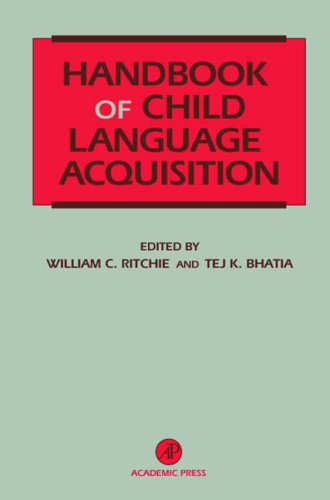Stock image for Handbook of Child Language Acquisition for sale by Anybook.com
