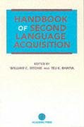 Imagen de archivo de Handbook of Second Language Acquisition a la venta por Phatpocket Limited