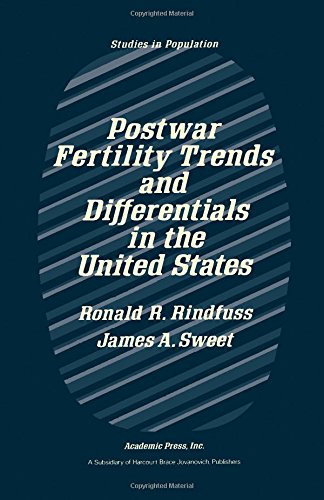 Beispielbild fr Postwar Fertility Trends and Differentials in the United States (Studies in population) zum Verkauf von Wonder Book