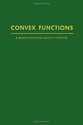 Beispielbild fr Convex Functions zum Verkauf von Anybook.com