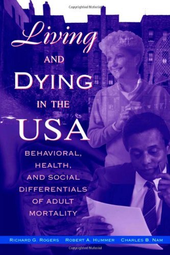 9780125931304: Living and Dying in the USA: Behavioral, Health, and Social Differentials of Adult Mortality