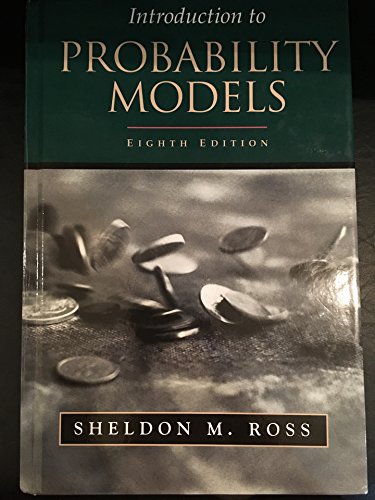 Stock image for Introduction to Probability Models, Eighth Edition for sale by SecondSale