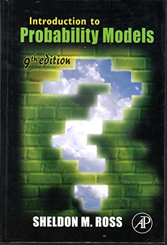 9780125980623: Introduction to Probability Models: 9th edition