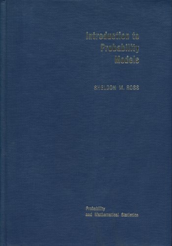 9780125984508: Introduction to Probability Models (Probability & Mathematical Statistics Monograph)