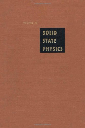 Beispielbild fr Solid State Physics: v. 14: Advances in Research and Applications zum Verkauf von Ammareal