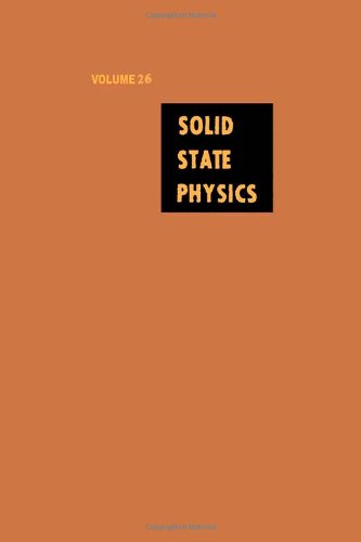 9780126077261: Solid State Physics: Advances in Research and Applications: 26