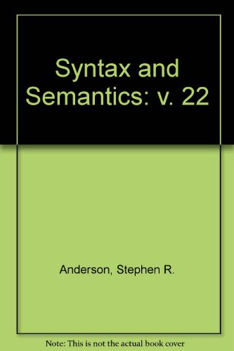 9780126135220: Syntax and Semantics: Structure and Case Marking in Japanese: v. 22