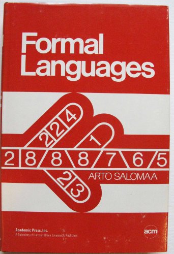 Imagen de archivo de Formal Languages a la venta por GF Books, Inc.