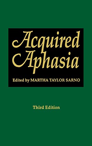 Beispielbild fr Acquired aphasia. Third Edition. zum Verkauf von Emile Kerssemakers ILAB