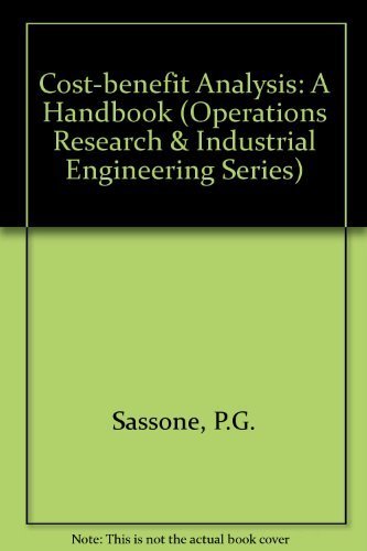 9780126193503: Cost-benefit Analysis: A Handbook (Operations Research & Industrial Engineering Series)
