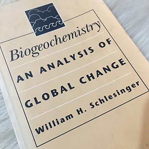 Stock image for Biogeochemistry: An Analysis of Global Change for sale by SecondSale