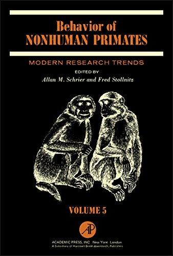 Imagen de archivo de Behavior of Nonhuman Primates, Modern Research Tre a la venta por N. Fagin Books