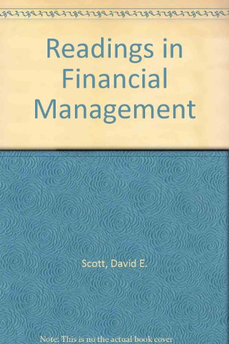 Imagen de archivo de Reading In Financial Management a la venta por gearbooks