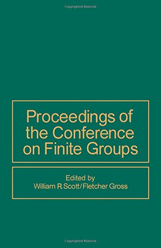 Proceedings of the Conference on Finite Groups