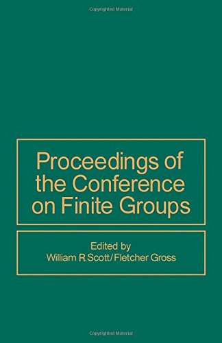 9780126336504: Proceedings of the Conference on Finite Groups