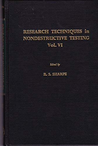 Imagen de archivo de Research Techniques in Nondestructive Testing by Sharpe, R. S. a la venta por Sequitur Books