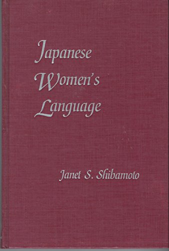 JAPANESE WOMEN'S LANGUAGE [HARDBACK]