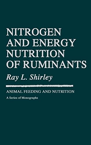 Stock image for Nitrogen and Energy Nutrition of Ruminants for sale by PBShop.store US