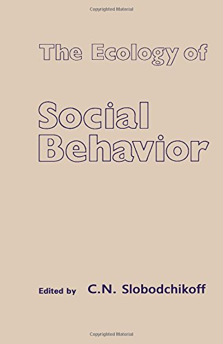 Beispielbild fr The Ecology of Social Behavior zum Verkauf von bmyguest books