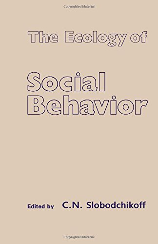 9780126487800: The Ecology of Social Behavior
