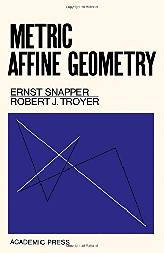 9780126536508: Metric Affine Geometry