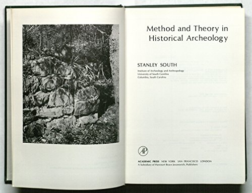 9780126557503: Method and Theory in Historical Archaeology (Studies in Archeology)