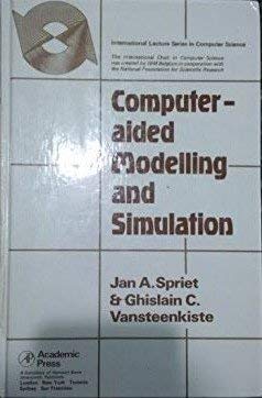 Beispielbild fr Computer-Aided Modeling & Simulation (International lecture series in computer science) zum Verkauf von Books From California