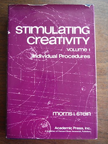 Stock image for Stimulating Creativity Volume 1: Individual Procedures. for sale by Phatpocket Limited