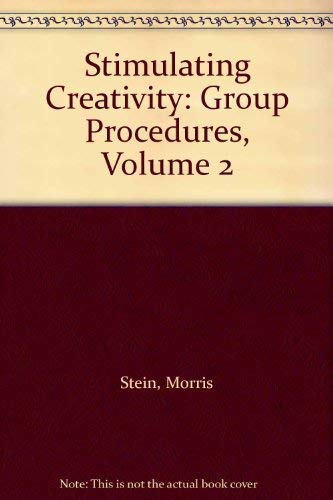 Stock image for Stimulating Creativity : Individual Proceedures for sale by Better World Books