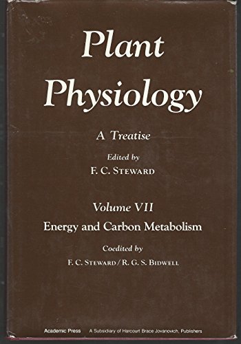 9780126686074: Plant Physiology, a Treatise: Energy and Carbon Metabolism