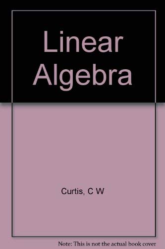 Stock image for Linear Algebra for sale by Better World Books