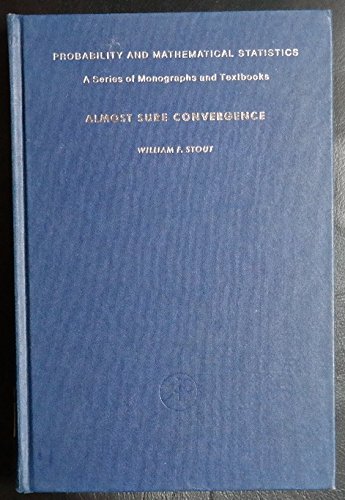 9780126727500: Almost Sure Convergence (Probability & Mathematical Statistics S.)