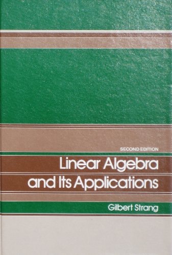 9780126736601: Linear Algebra and Its Applications