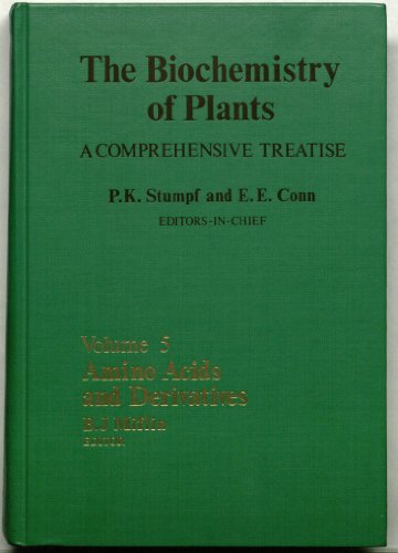 9780126754056: The Biochemistry of Plants: A Comprehensive Treatise: 5