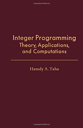 Imagen de archivo de Integer Programming: Theory, Applications, and Computations a la venta por Bookmans