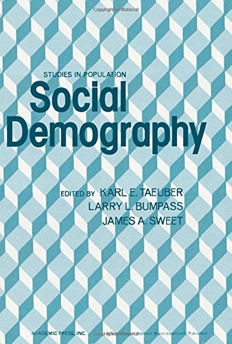 Beispielbild fr Social Demography.; (Studies in Population.) zum Verkauf von J. HOOD, BOOKSELLERS,    ABAA/ILAB