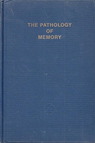 9780126831603: Pathology of Memory