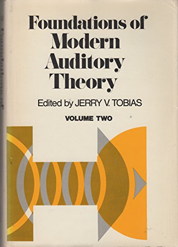 Stock image for Foundations of Modern Auditory Theory Vol. 2 for sale by HPB-Red