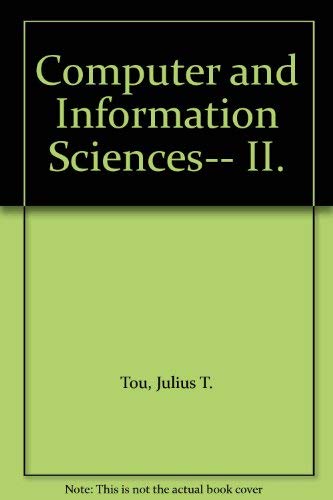 Stock image for Computer and Information Sciences-- II. for sale by Zubal-Books, Since 1961