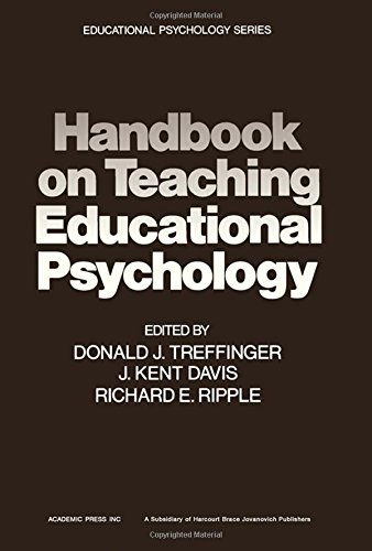 Imagen de archivo de Handbook on teaching educational psychology a la venta por WeSavings LLC