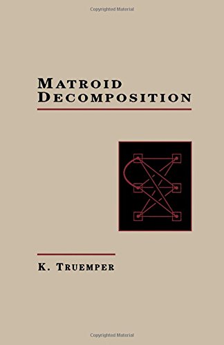 MATROID DECOMPOSITION.