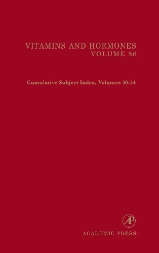 Stock image for Vitamins and Hormones: Cumulative Subject Index, Volumes 30-54 for sale by P.C. Schmidt, Bookseller