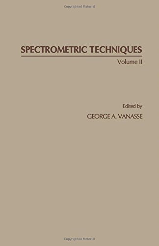 9780127104027: Spectrometric Techniques (v. 2)