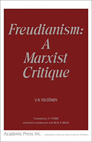 FREUDIANISM:A MARXIST CRITIQUE (9780127232508) by COLE