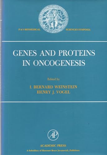 Stock image for Genes and Proteins in Oncogenesis for sale by Bingo Used Books