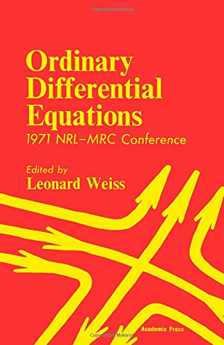 9780127436500: Ordinary Differential Equations