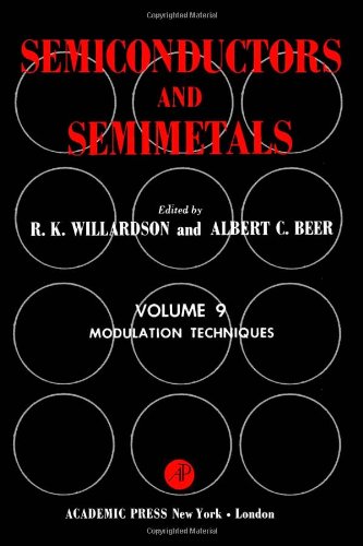 Stock image for Semiconductors and Semimetals Vol. 9: Modulation Techniques for sale by Zubal-Books, Since 1961