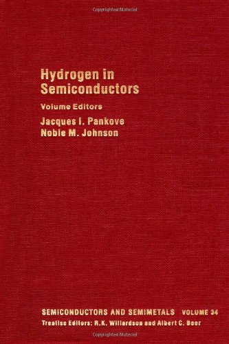 9780127521343: Hydrogen in Semiconductors: 34 (Semiconductors and Semimetals)