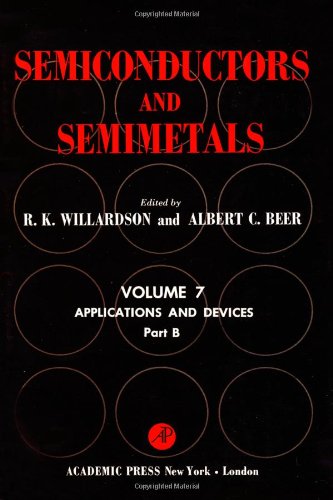 Stock image for Semiconductors and Semimetals, Vol. 7: Applications and Devices, Part B for sale by Richard Booth's Bookshop